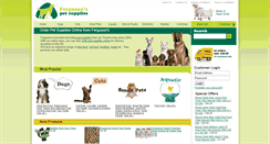 Desktop Screenshot of fergusonspetsupplies.co.uk